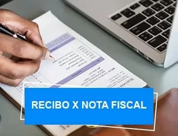Diferenças entre recibo e nota fiscal