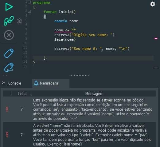 Confusão entre as linguagens de programação