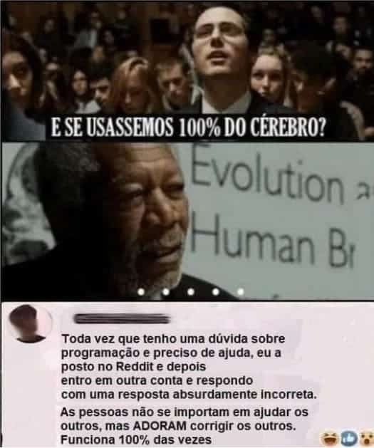 E se Usássemos 100% do Cérebro?