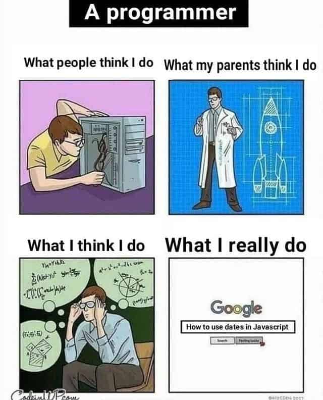 Expectativa vs. Realidade na Vida de um Programador – Humor