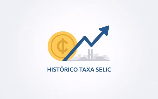 Histórico da Taxa Selic: gráfico interativo e evolução dos juros no Brasil (1999–Atual)