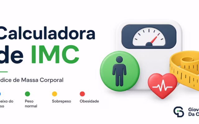 Calculadora de IMC (Índice de Massa Corporal) Online – Descubra seu Peso Ideal